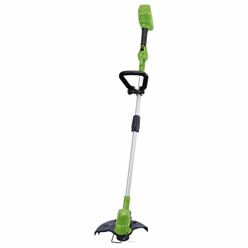 Draper D20 Cordless Grass Trimmer 40V Green with 290mm Cutting Width