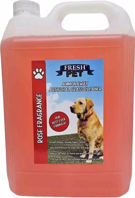Ammonaway Fresh Pet Artificial Grass Cleaner, 5L, Rose Pink