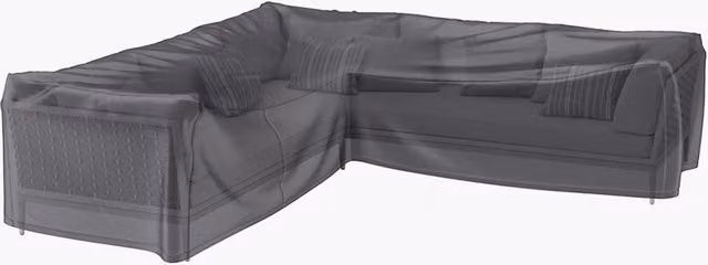 Ruma AeroCover Waterproof L-Shape Corner Sofa Cover in Anthracite Grey, W: 300 cm, D: 300 cm, H: 70 cm – 7