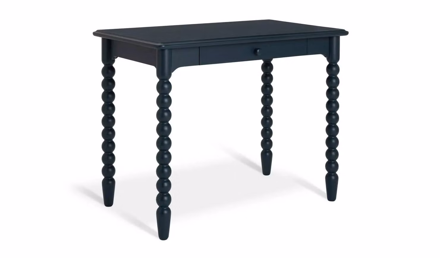 Blaire Blue Vintage Wood Dressing Table W/D/H: 100 x 60 x 77.5 cm