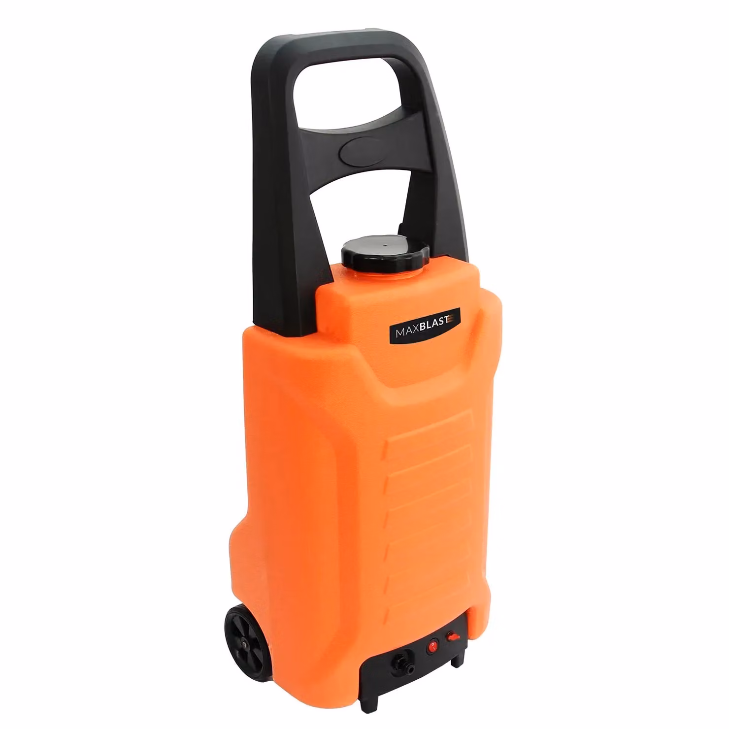 MAXBLAST Orange Squeegee with Telescopic Handle and Scraper – 3