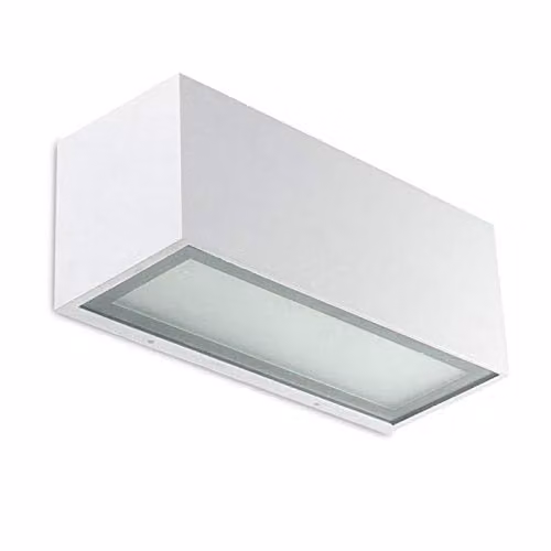 Netlighting Lia Up and Down Wall Light in White with E27 Socket – 1