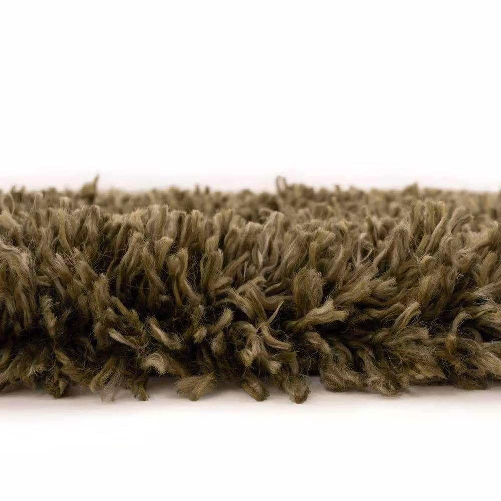 Kukoon Super Soft Shaggy Area Rug in Green, W: 60 cm, L: 110 cm – 3