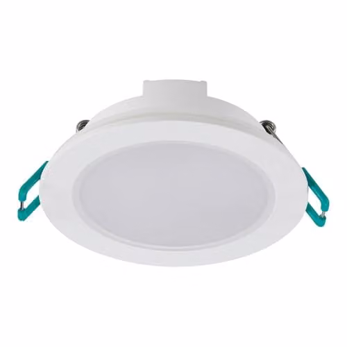 SYLVANIA SylSpot Neos LED Recessed Spotlight, 4.8W, 400 Lumens, Warm White, IP65, White, Pack of 10