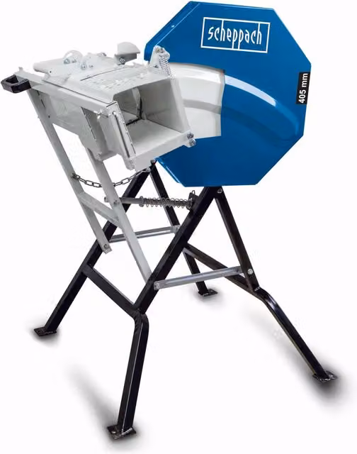 Scheppach HS410 Tilting Log Saw, 2200W, 405mm TCT Blade, Blue