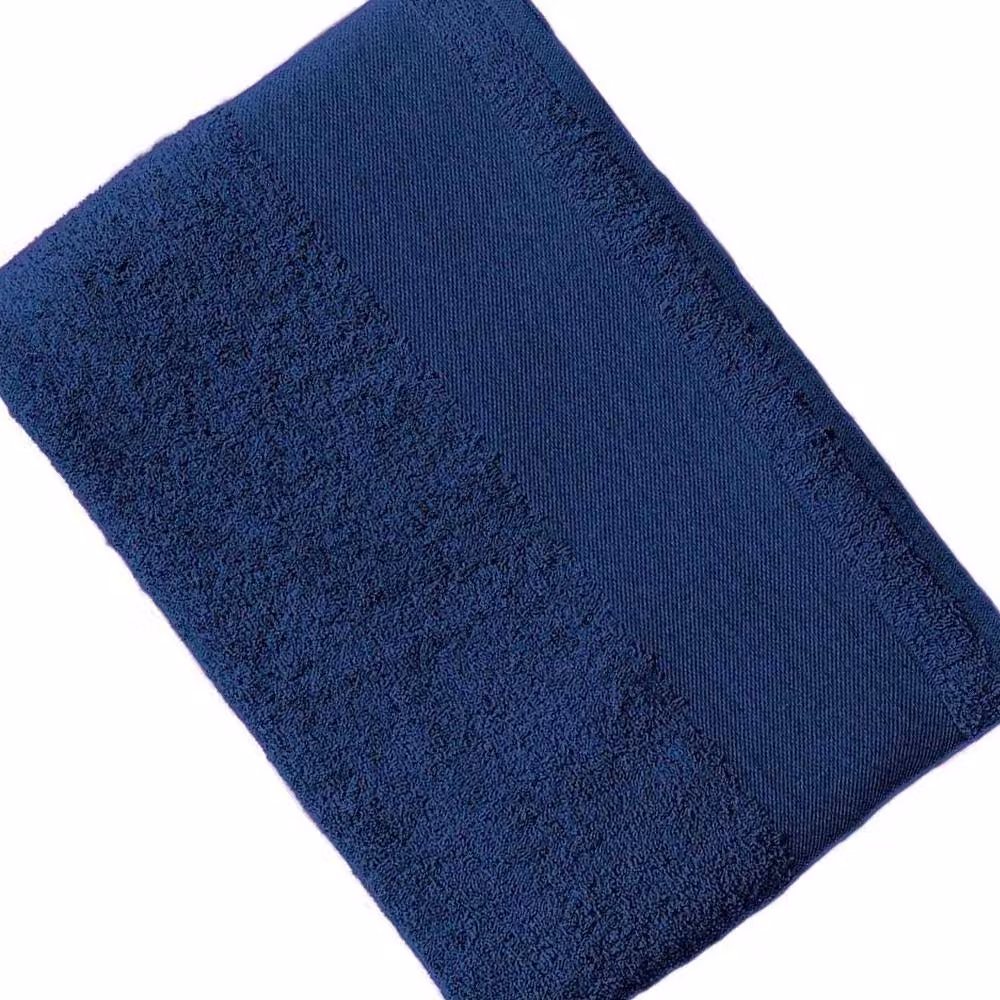 SOL'S Island 70 Cotton Terrycloth Bath Towel in Blue with Hanging Loop and Border – 2