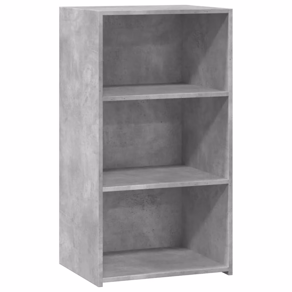 Berkfield Home Modern Sideboard in Concrete Grey, W/D/H: 50 x 41 x 93 cm – 2