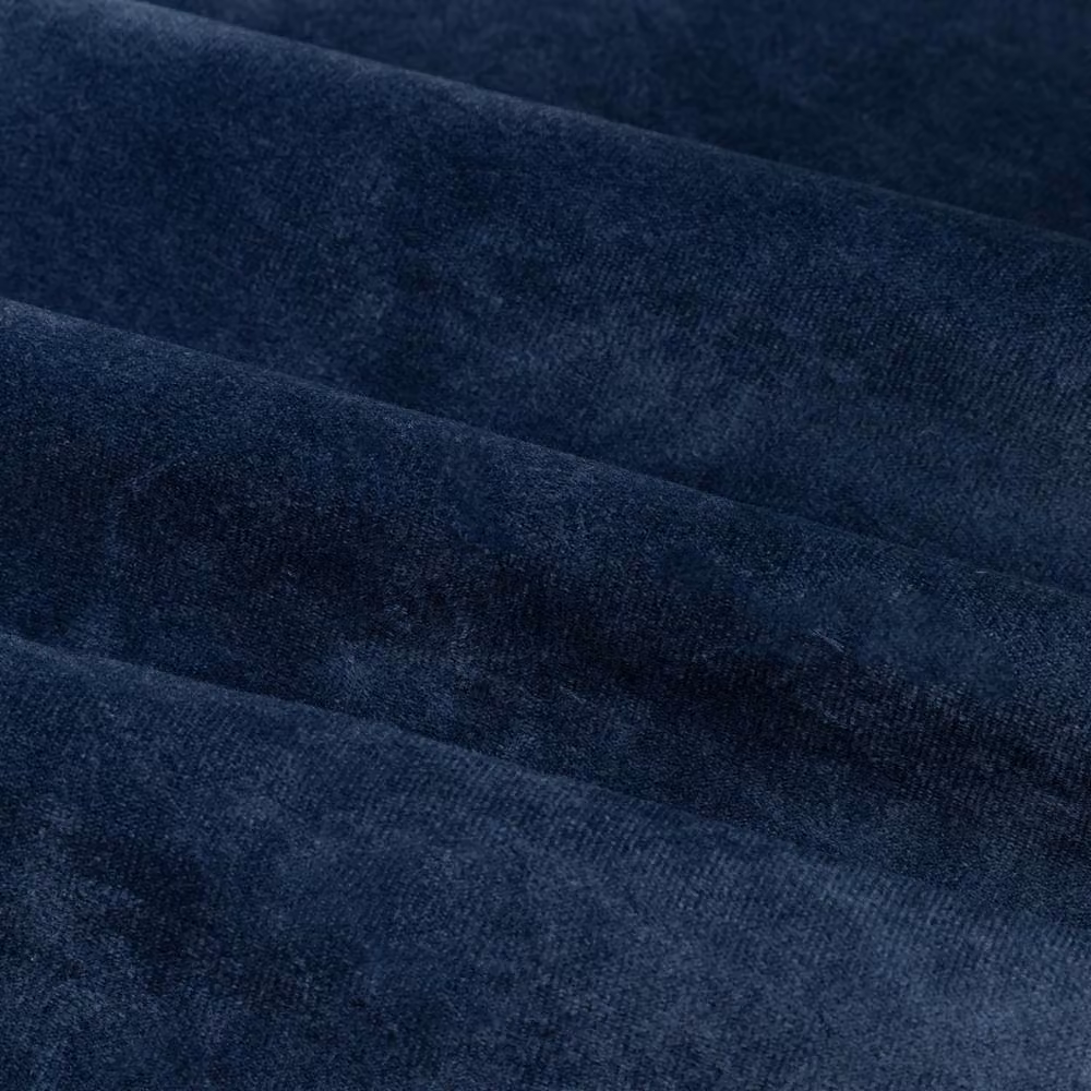 Furn Ultimate Velvet Blackout Eyelet Curtains, Blue, Width: 229 cm, Drop: 137 cm – 5