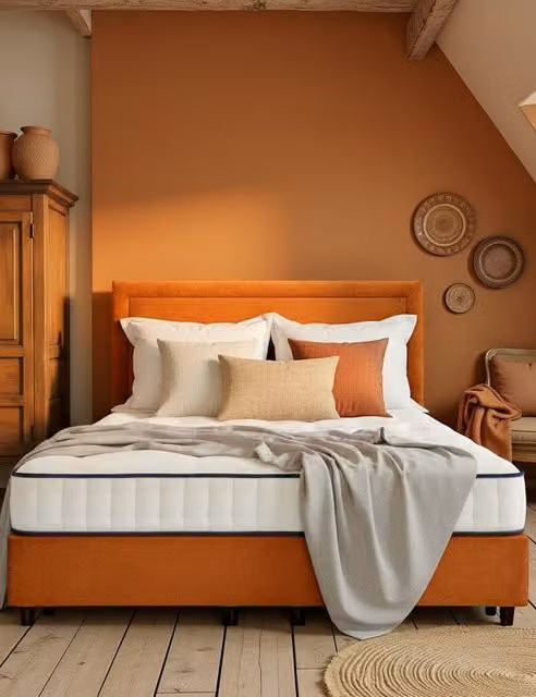 Harrison Spinks Sunset 3250 Firm Pocket Sprung Mattress, White, W: 120 cm, D: 200 cm