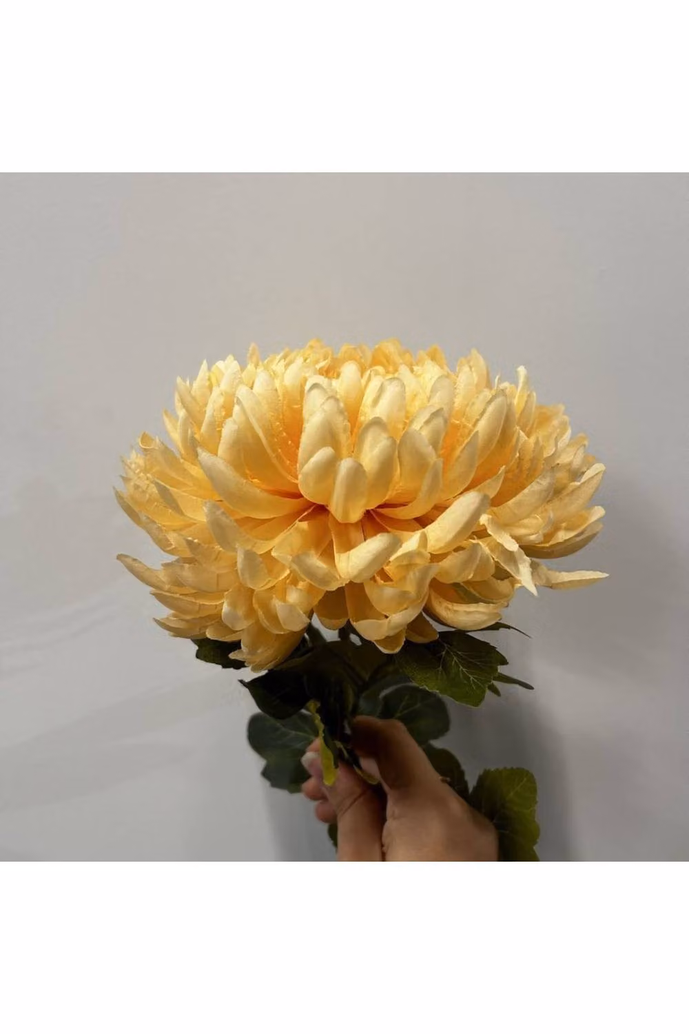 KDMD Dark Yellow Artificial Chrysanthemum Flowers – 2
