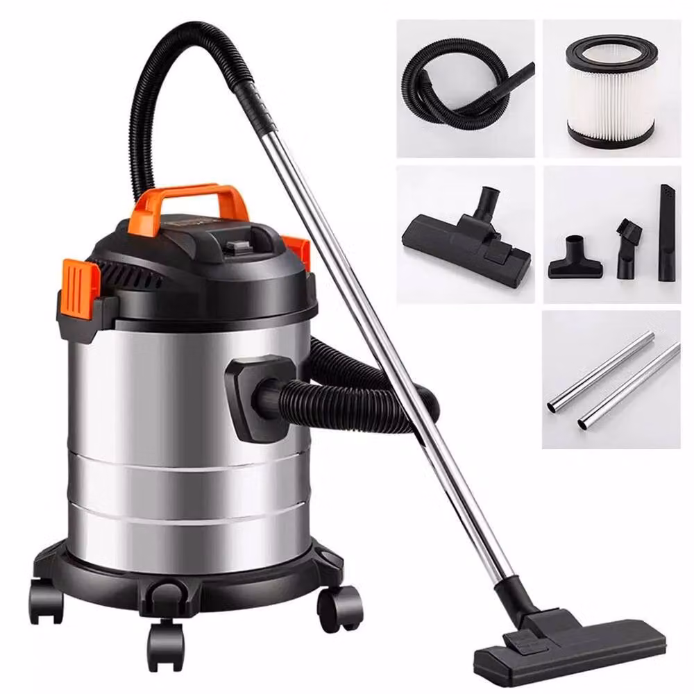 KORVIXA 2000W Bagless Vacuum Cleaner in Black and Silver with Stainless Steel Details – 3