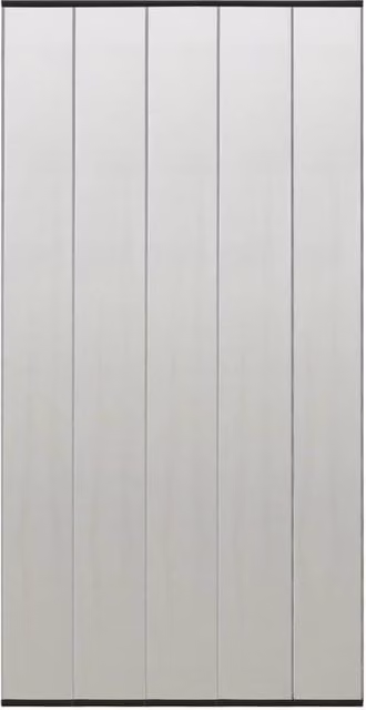 Berkfield Home Insect Door Screen Mesh Curtain, Black, W: 100 cm, H: 220 cm, Polyester