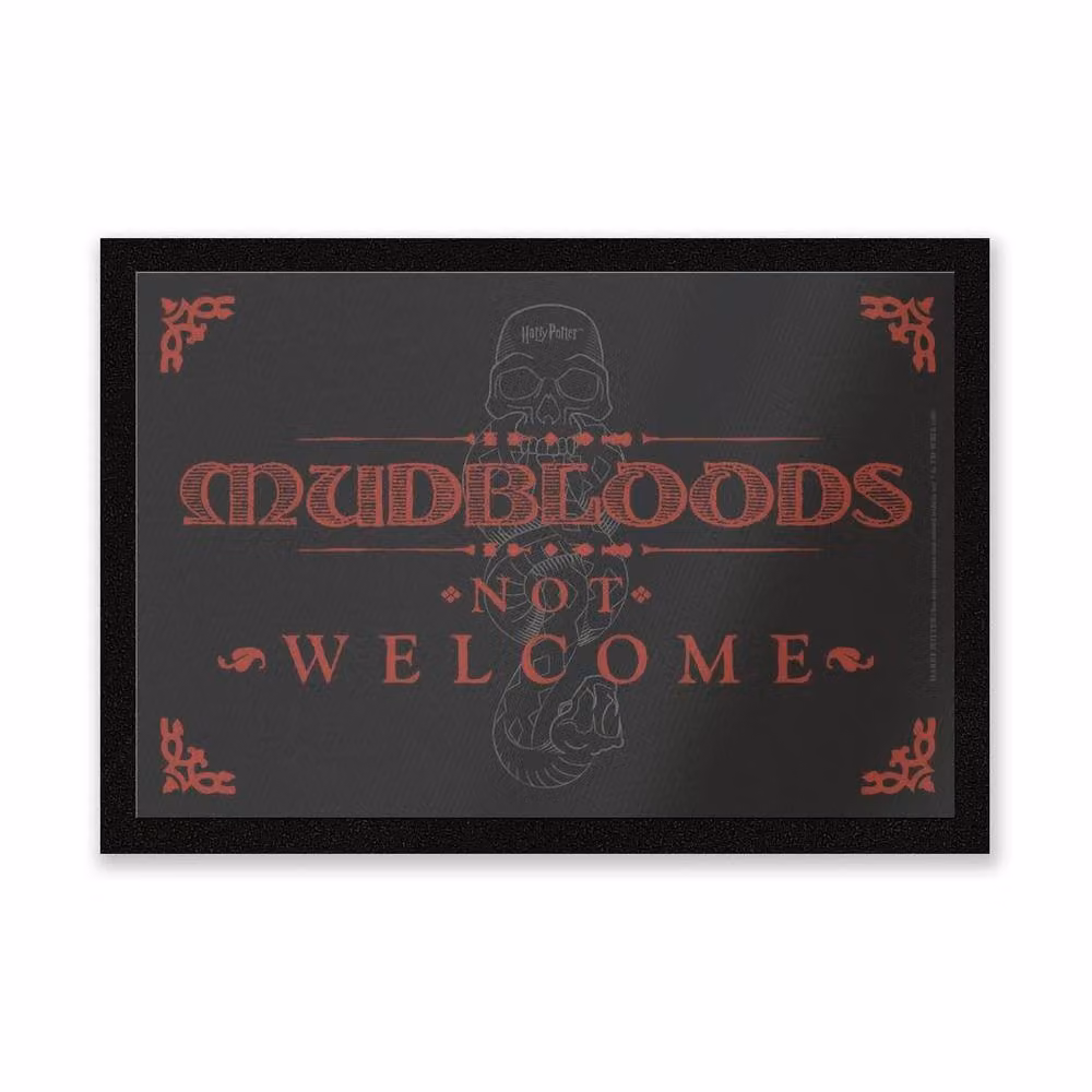 Zavvi Harry Potter Mudbloods Not Welcome Coir Doormat, Multicolour, W: 60 cm, D: 40 cm – 2
