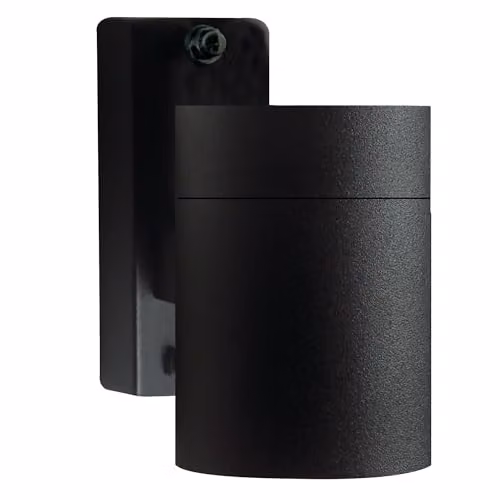 Nordlux Tin Black Metal Outdoor Wall Light with GU10 Bulb, IP54 Rated – 1