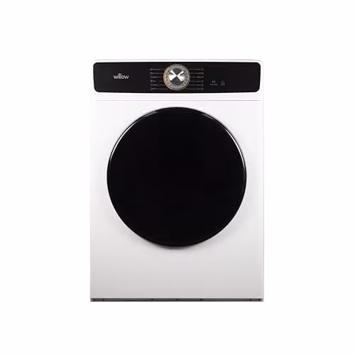 Willow W8TDW 8kg Vented Front Loading Tumble Dryer, White