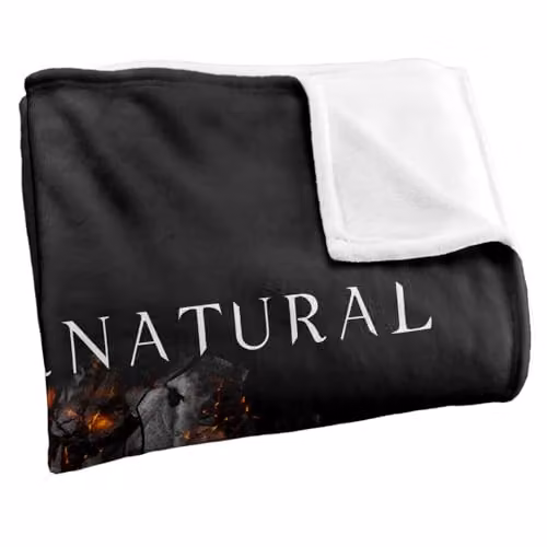 LOGOVISION Supernatural Sam Dean Cracking Portraits Super Soft Fleece Throw Blanket, Multicolour, W: 91 x D: 147 cm – 2