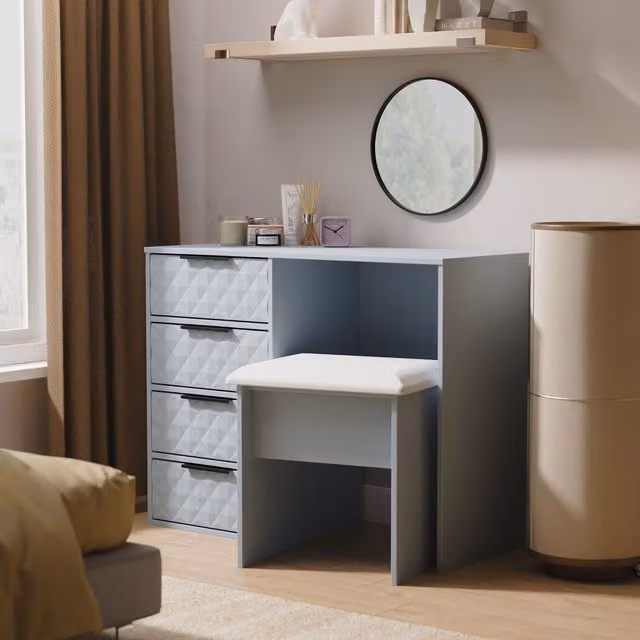 2 U Islay 4 Drawer Vanity in Light Blue – 1