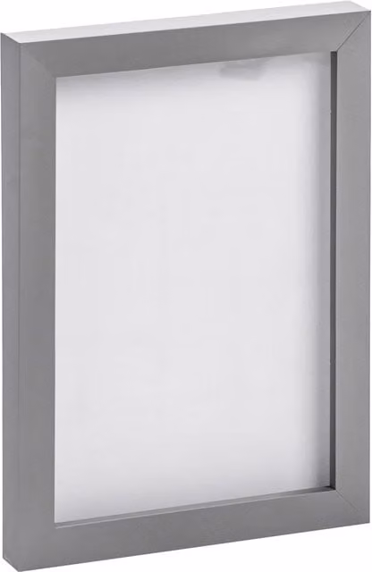 Nicola Spring Single Rectangular Photo Frame, A5, Grey – 1