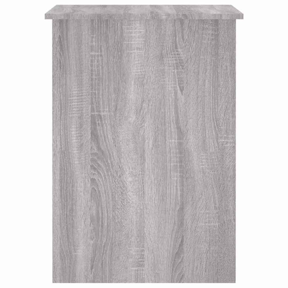 Berkfield Home Computer Desk in Grey Sonoma, W/D/H: 100 x 55 x 75 cm – 4