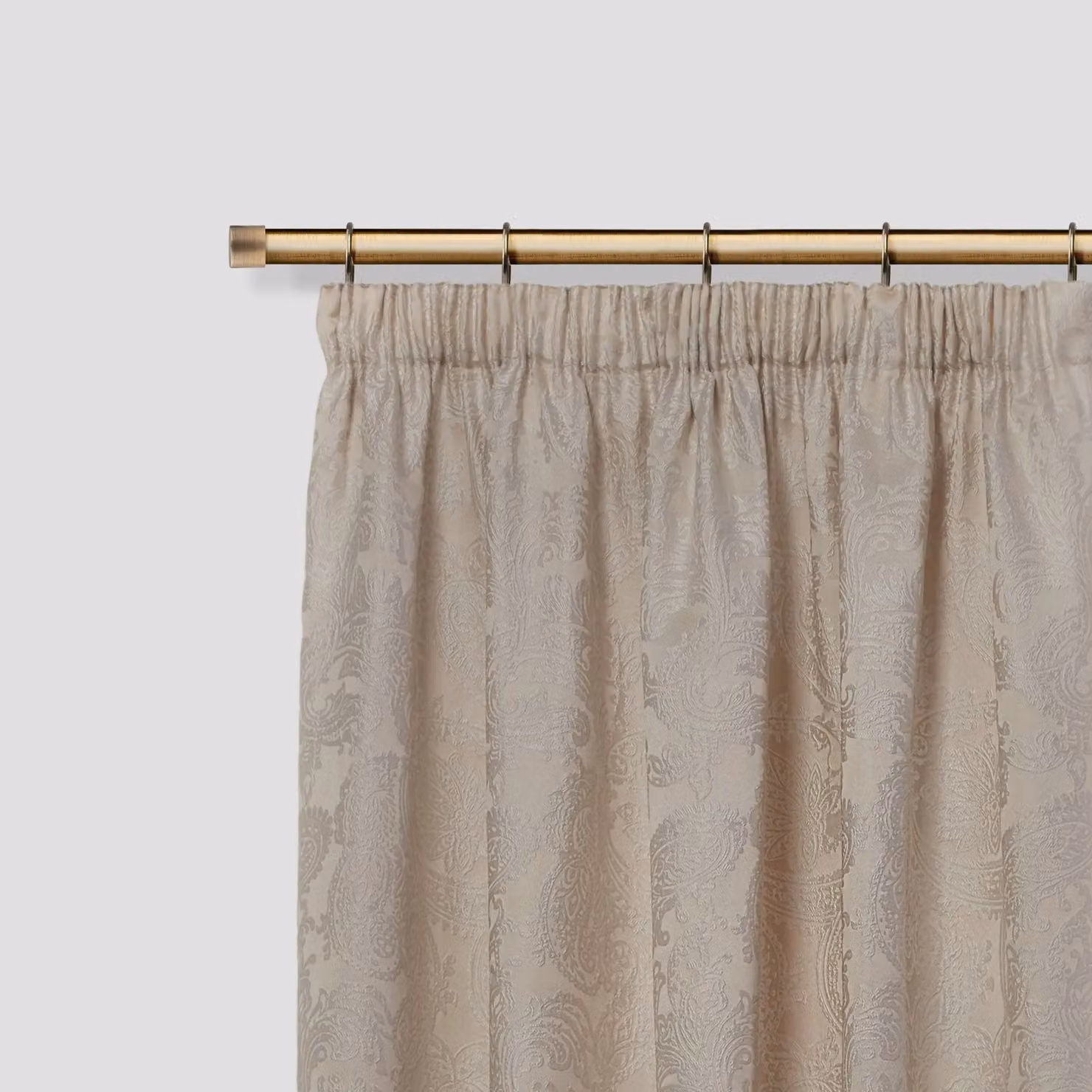 New Edge Blinds Fenton Extendable Metal Curtain Pole Set in Bronze, 170 cm - 300 cm – 2