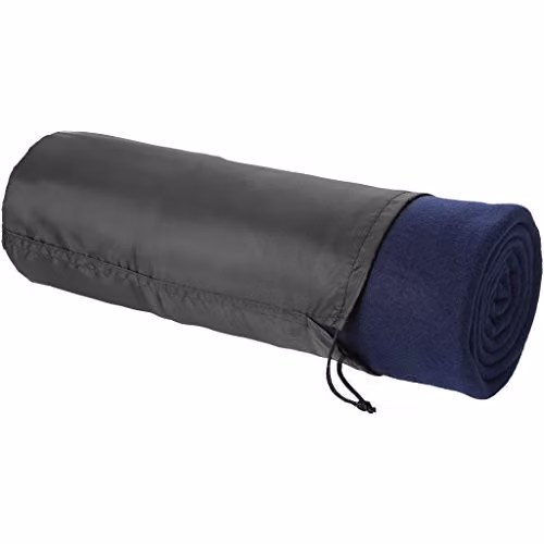 Bullet Huggy Fleece Blanket and Pouch Pack of 2, Blue, W: 150 cm, D: 120 cm