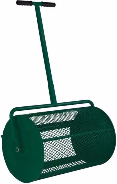Monstershop Manual Compost and Peat Moss Spreader in Green