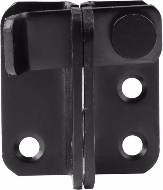 KDMD Heavy Duty Stainless Steel Slide Latch Door Bolt in Black – 1