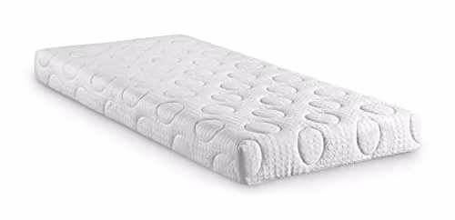 Julian Bowen Capsule Memory Roll-Up Mattress, White, W/D/H: 140 x 200 x 15 cm – 1