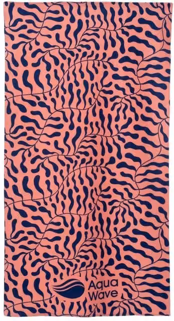 Aquawave Toflo Training Microfibre Towel in Coral