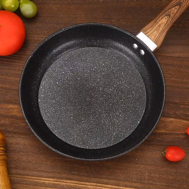 Kelvenix Non Stick Black Ceramic Granite Marble Coated Frying Pan