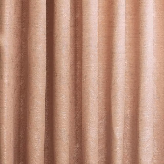 Make It A Home Himalaya Jacquard Eyelet Curtains, Set of 2, Pink, Width: 168 cm