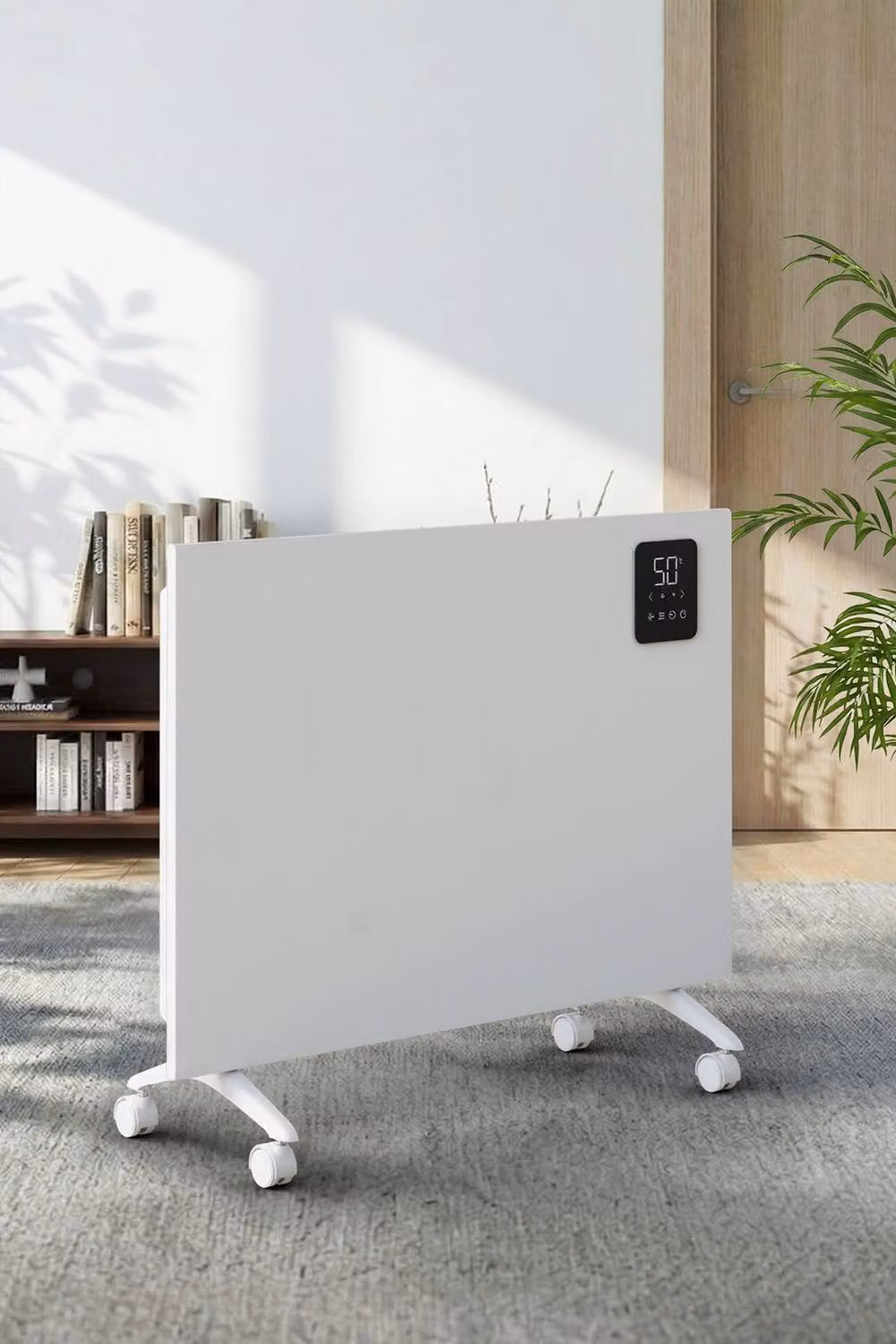 H&O Direct 1500W Convection Heater with LED Display, WiFi App Control and Thermostat in White – 2