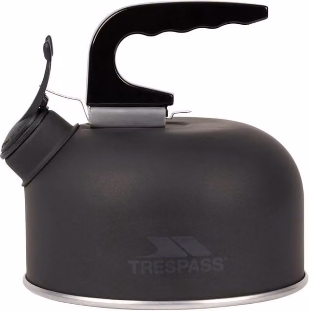 Trespass Boil Aluminium Kettle, 1 Litre, Black – 1