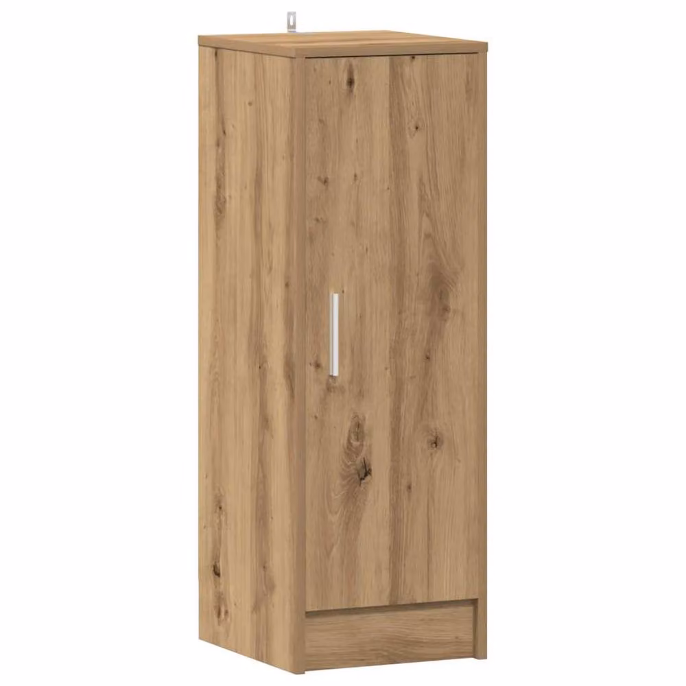Berkfield Home Shoe Cabinet in Old Wood Brown, W/D/H: 32 x 35 x 92 cm – 2