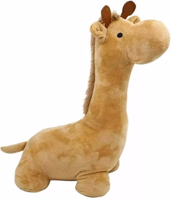 Marco Paul Beige Giraffe Textile Door Stopper