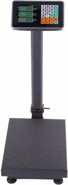 Kelvenix Industrial Platform Postal Weighing Scales, Black – 1