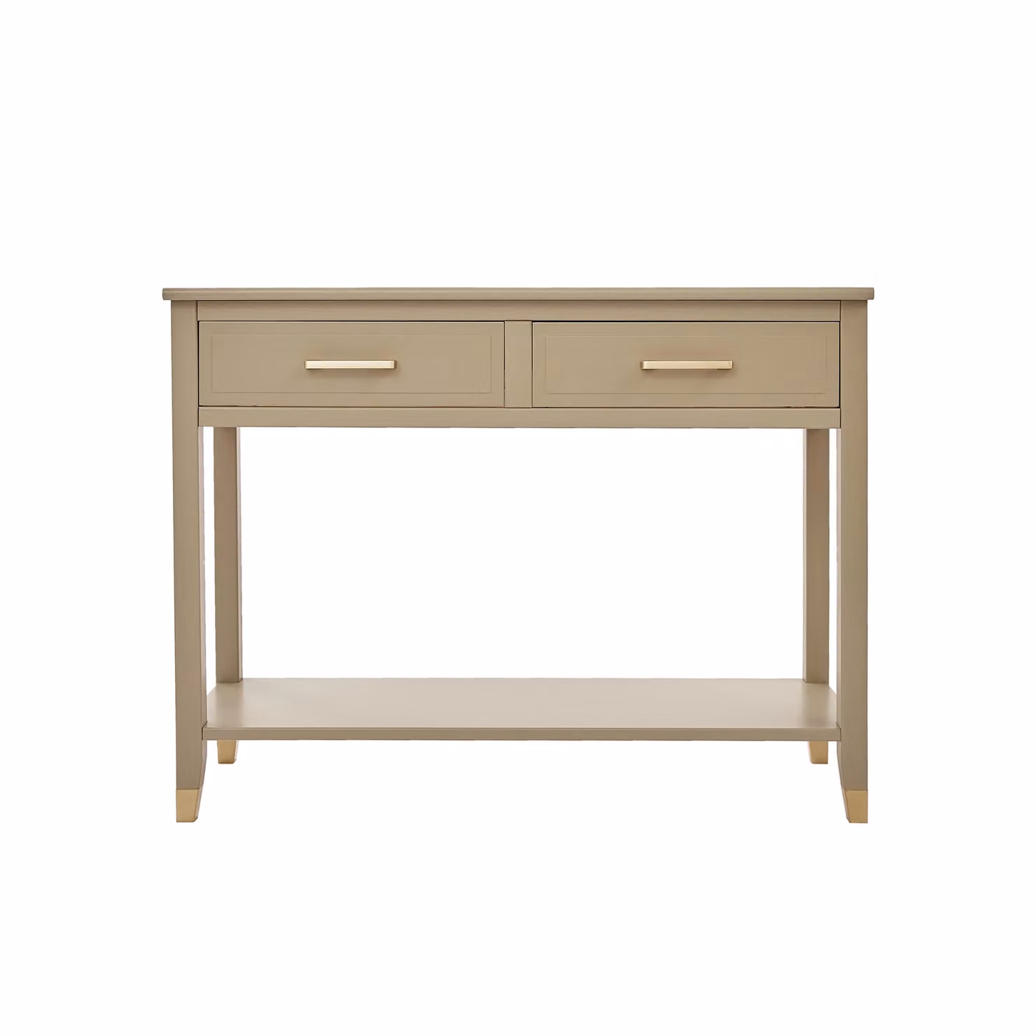 Cabinet Bits Palazzi 2 Drawer Console Table in Light Beige – 2
