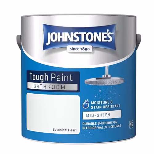 Johnstone's Botanical Pearl Bathroom Wall and Ceiling Paint, 2.5L – 3