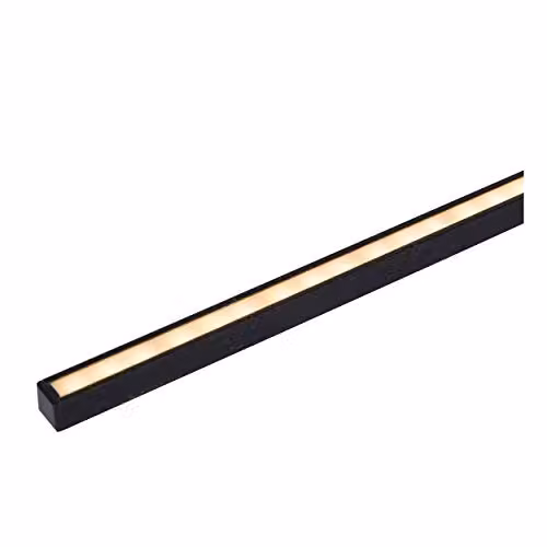 Lucide Mizar LED Bathroom Wall Light, Black, IP44, Warm White – 2