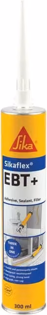 Sika Sikaflex EBT+ White Polyurethane General-Purpose Sealant, 300ml