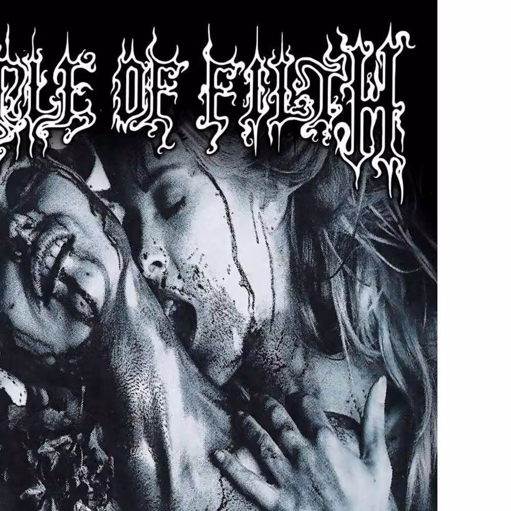Cradle Of Filth The Principle Of Evil Made Flesh Multicolour Textile Poster in White – 2