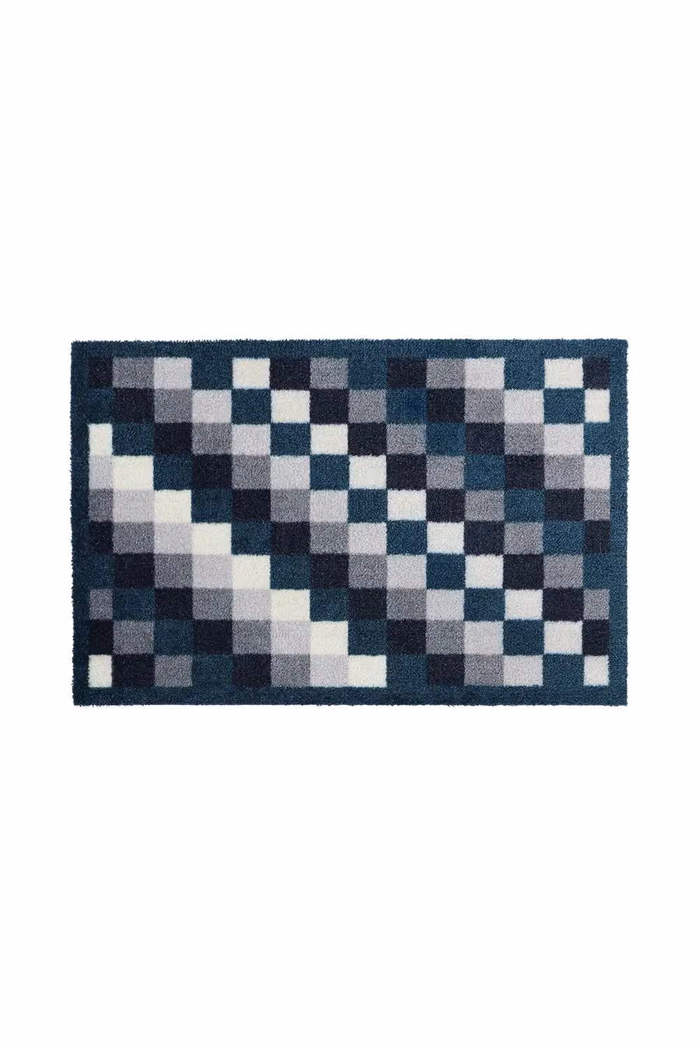 JVL Mega Machine Washable Pixels Doormat and Runner, Black and Multicolour, W: 57 cm, L: 150 cm – 2