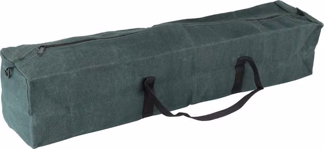 Saber Green Cotton Canvas Tool Bag
