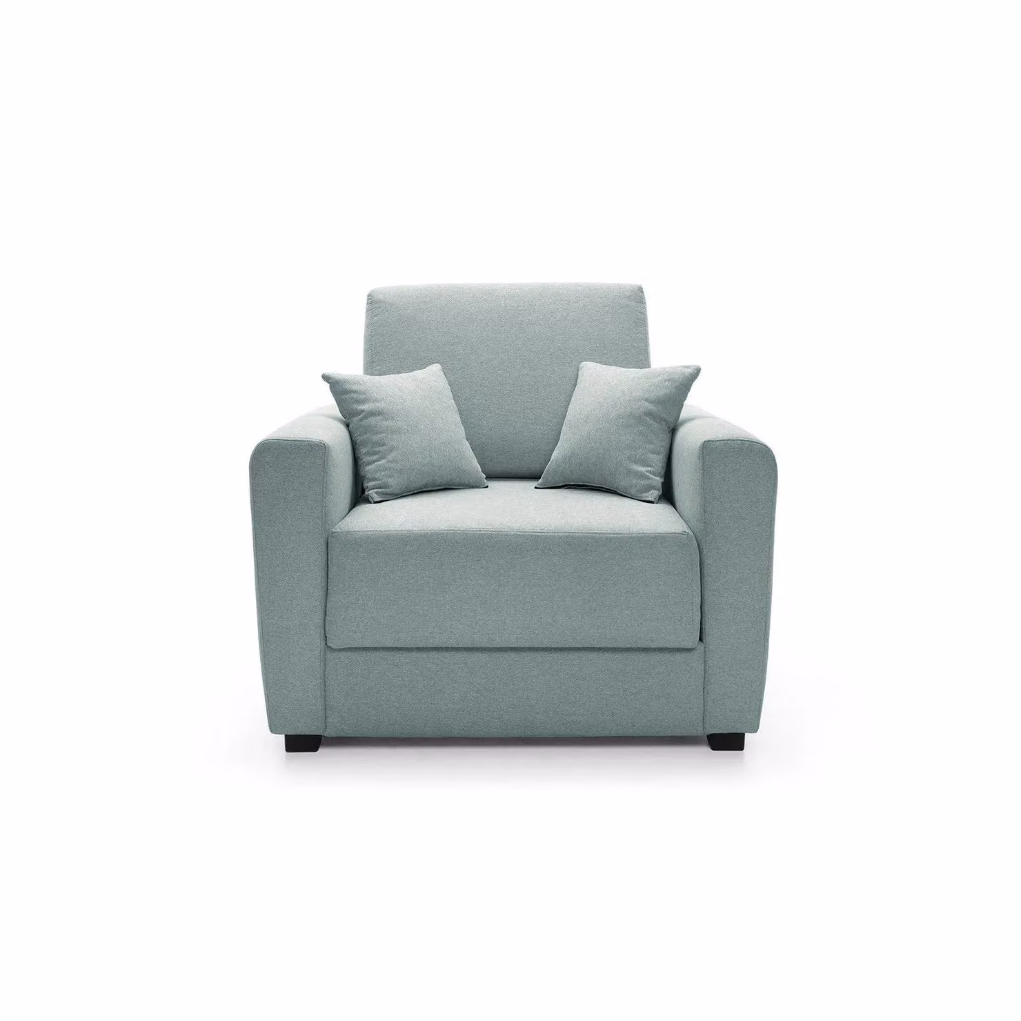 Abakus Direct Olly Single Sofa Bed in Pistachio Green Linen – 2