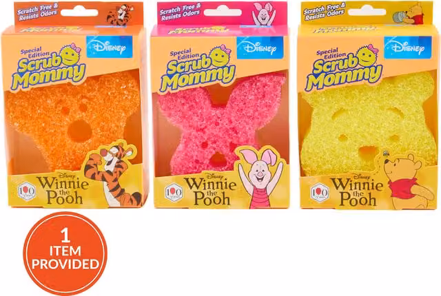 Disney Winnie and Friends Scrub Mommy Cleaning Sponge