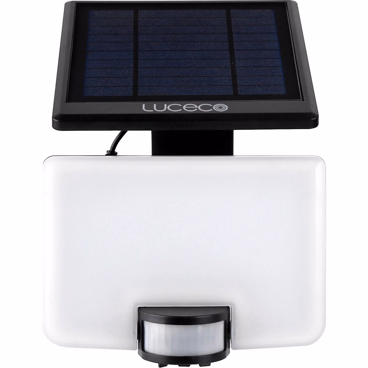 Luceco Guardian LED Solar Floodlight with PIR Motion Sensor, 800lm, 8W, Black – 3