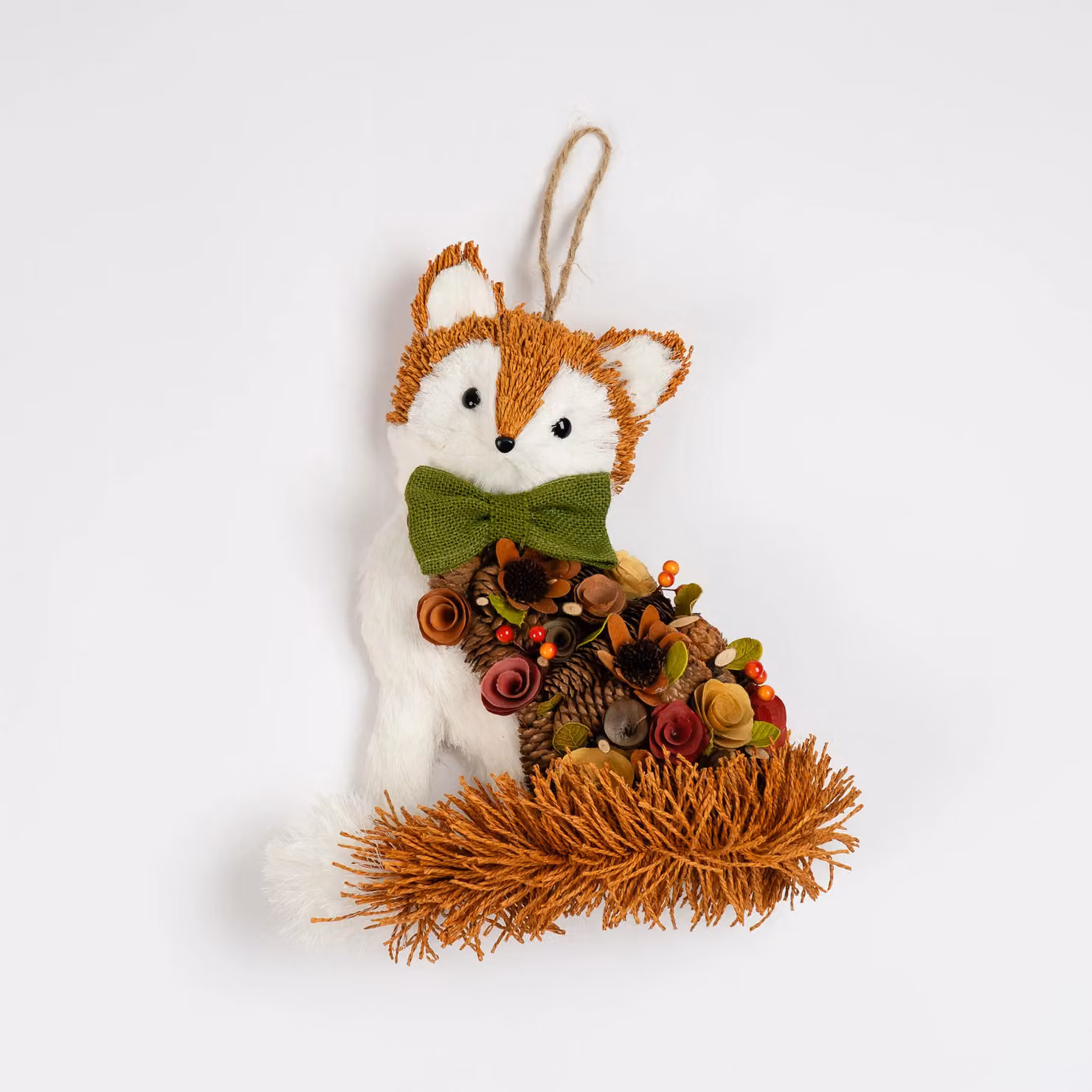 Scottish Everlastings Ltd Brown Rustic Fox Hanging Figure, Height: 35 cm – 2