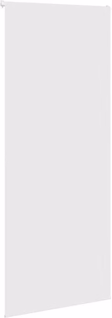 Berkfield Home White Shower Roller Blind with Chain, W: 90 cm, H: 240 cm