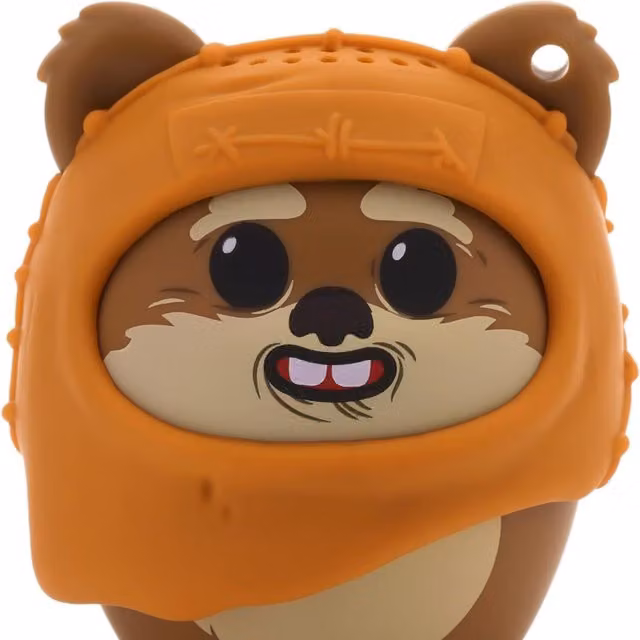 Bitty Boomers Star Wars Ewok Wicket Mini Bluetooth Speaker - Brown
