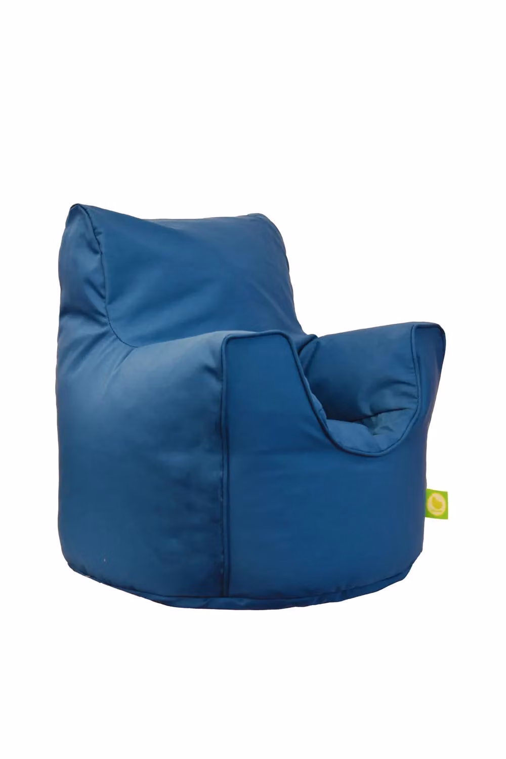 Bean Lazy Cotton Twill Armchair Bean Bag for Toddlers in Mid Blue – 2